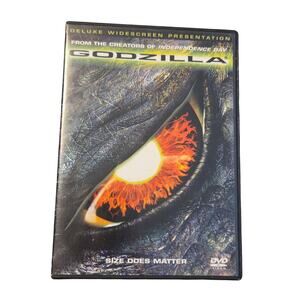 Godzilla DVD Size Does Matter 1998 Columbia TriStar Widescreen- tested